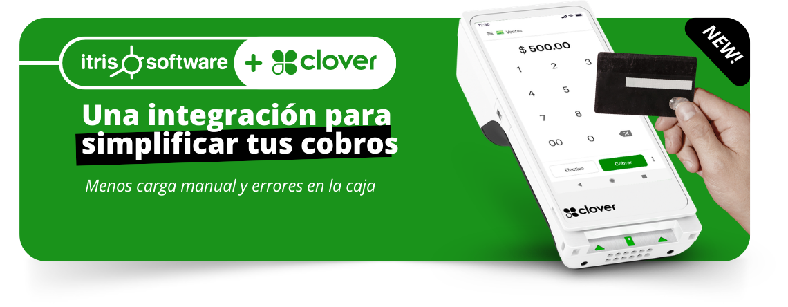 Itris Clover - integración de cobros